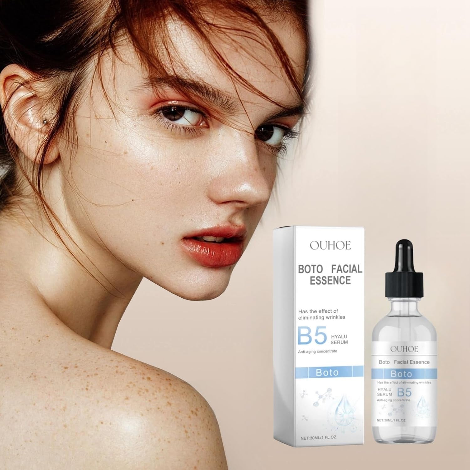 Boto Face Serum for Women,Boto Stock Solution B5,Anti Aging Serum for Face,Hydrating Serum,Niacinamide Serum,Hyaluronic Acid Serum,Anti Wrinkle Face Cream,Collagen Serum for Face,Facial Moisturiser